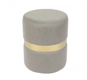 TOMMY Stool Gold/Fabric...