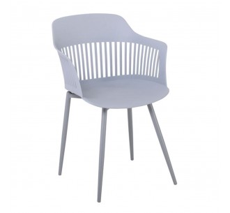 LOUISE Armchair Metal Grey...