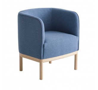 Small Place wooden armchair