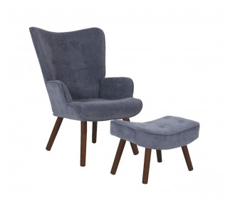 ALMA Set Armchair & Stool...