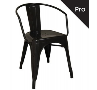 RELIX Armchair Steel Black