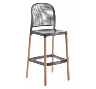 Panama BL wooden bar stool