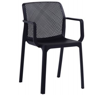 DORIAN PP-UV Armchair Black