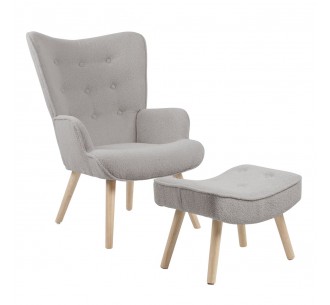 ALMA Set Armchair & Stool /...