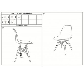 ART Wood Chair PP Grey 2
