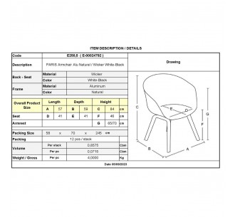 PARIS Bistro Armchair... 2