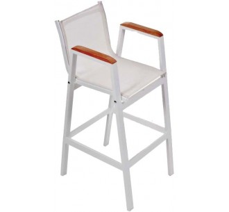 Lesly aluminium barstool