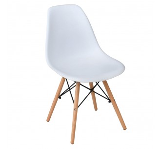 ART Wood Chair PP White