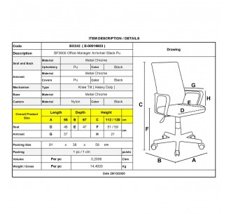 BF3600 Manager Armchair... 2