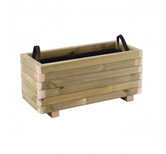 FLOWER POT WOOD Ζαρντινιέρα...