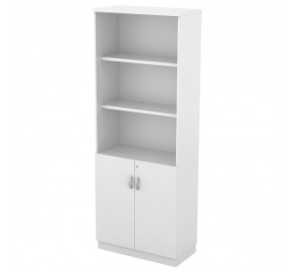 BOOKCASE 80x40x211cm White