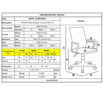 BF3300 Manager Armchair... 2