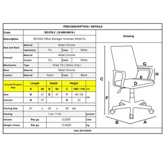 BF3300 Manager Armchair... 2