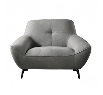 PEDRO Armchair / Fabric Grey