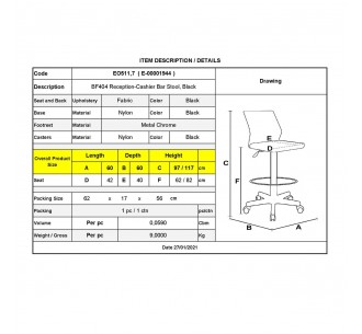 BF404 Reception-Cashier Bar... 2