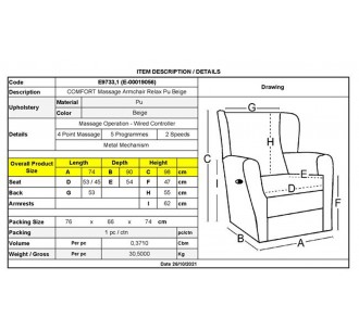 COMFORT Massage Armchair... 2