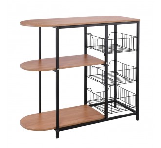 KITCHEN Rack / Metal Black...