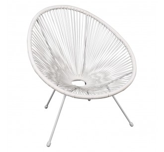 ACAPULCO Armchair White...