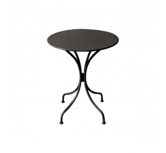 PARK Table D.60cm Steel Black