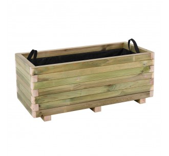 FLOWER POT WOOD 90x40x36cm...