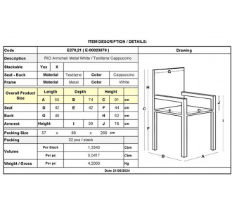 RIO Armchair Metal... 2