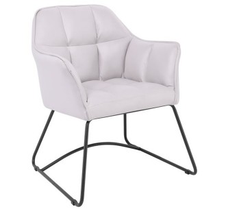 POLLY Armchair Metal Black...