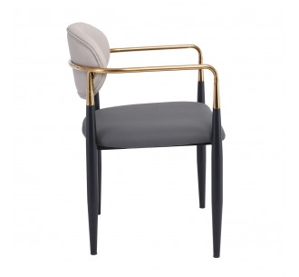 OLIVE Armchair Metal Black... 2