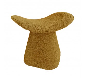 WALE STOOL MUSTARD 51x33x49cm