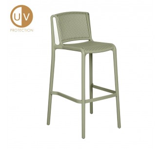POLLY STOOL BAR OLIVE GREEN...