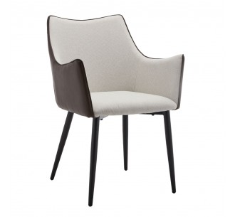 MALONE CHAIR ARMCHAIR GREY...