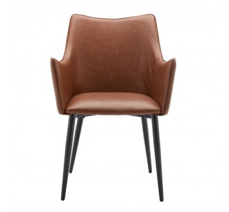 MALONE CHAIR ARMCHAIR TABAC... 2