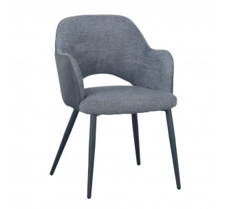 ASCOT CHAIR GREY DARK...