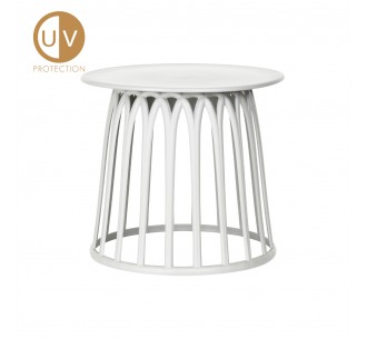 BASKET COFFEE TABLE WHITE...
