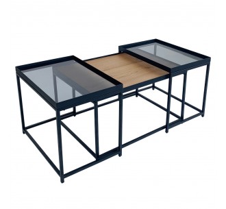 HARMONICA COFFEE TABLE SET...
