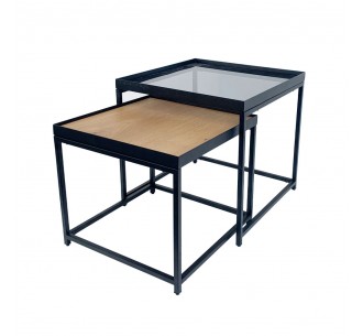 HARMONICA SIDE TABLE SET...