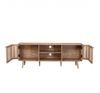 MONMARTE TV STAND NATURAL... 2