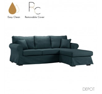 ASHLEY SOFA CORNER R WITH...