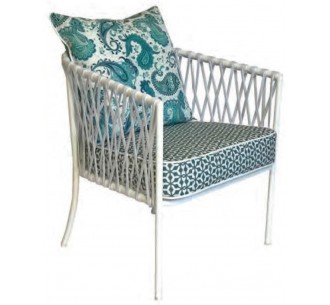 Blaze metal armchair