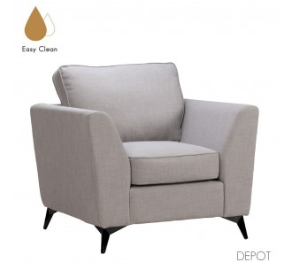 BOEL ARMCHAIR GREY 96x86xH92cm