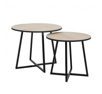 CRUZ SIDE TABLE SET 2PCS...