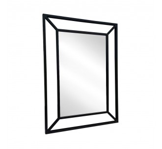 PENDANT MIRROR BLACK 80xH110cm