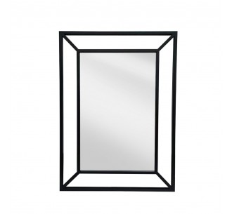 PENDANT MIRROR BLACK 80xH110cm 2