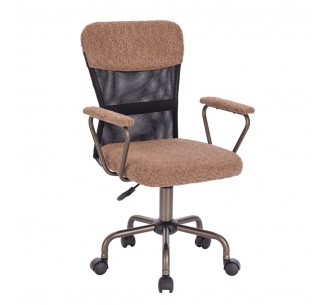 BELL CHAIR OFFICE BROWN...
