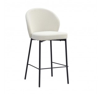 LUNE STOOL BAR WHITE...