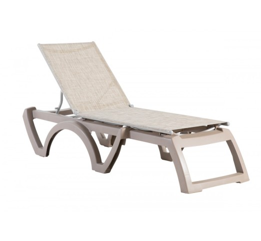 Jamaica beach sunbed by Grosfillex | Avant Garde exclusive agent