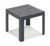 Miami Polypropylene Side table Grey