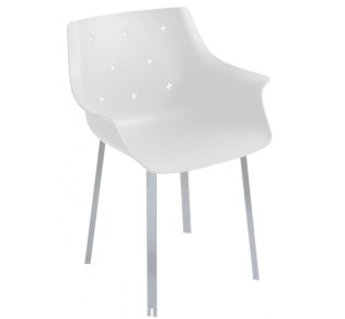 More NA 170 metal armchair by Gaber | Avant Garde