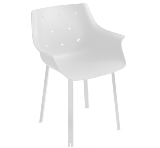 More NA 170 metal armchair by Gaber | Avant Garde
