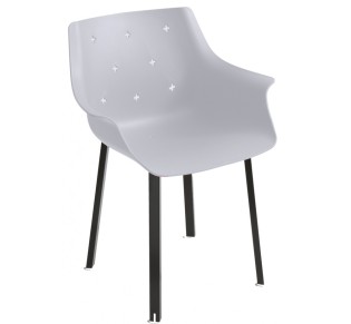 More NA 170 metal armchair by Gaber | Avant Garde