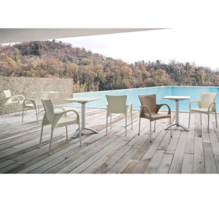 Beverly armchair aluminium by Gaber | Avant Garde
